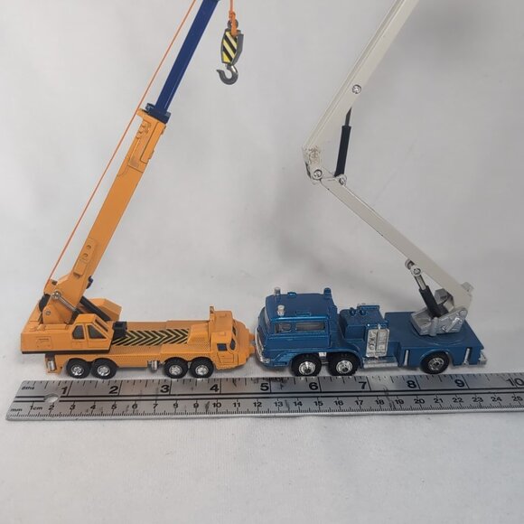 2 Shinsei Mini Power K1300 911NC Kato NK-750 Jumbo Crane 4105 Aerial Work Blue - Picture 11 of 16